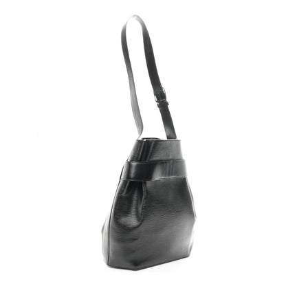 Louis Vuitton Epi Sac D'epaule GM Black 3 of 9