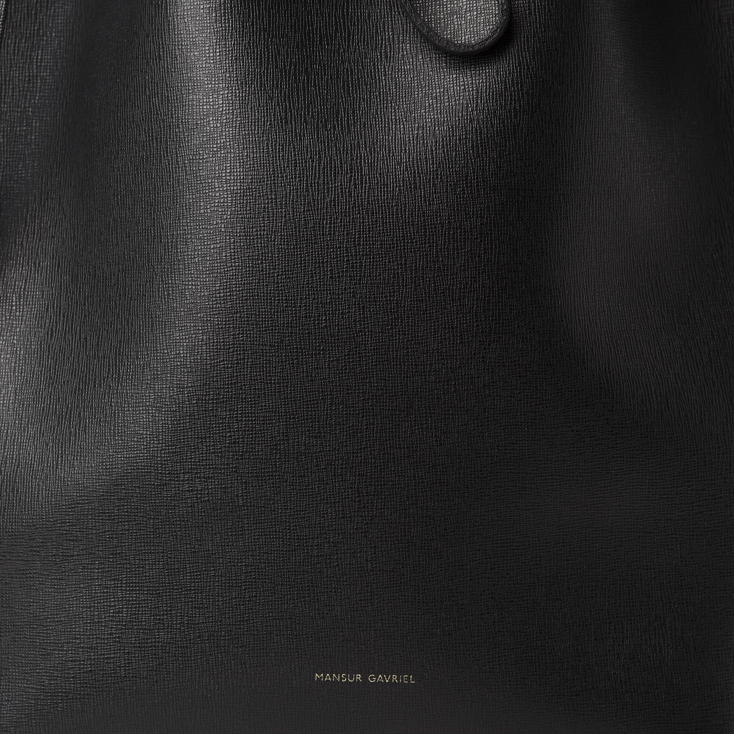 Mansur Gavriel Saffiano Bucket Bag Black Flamma 9 of 11