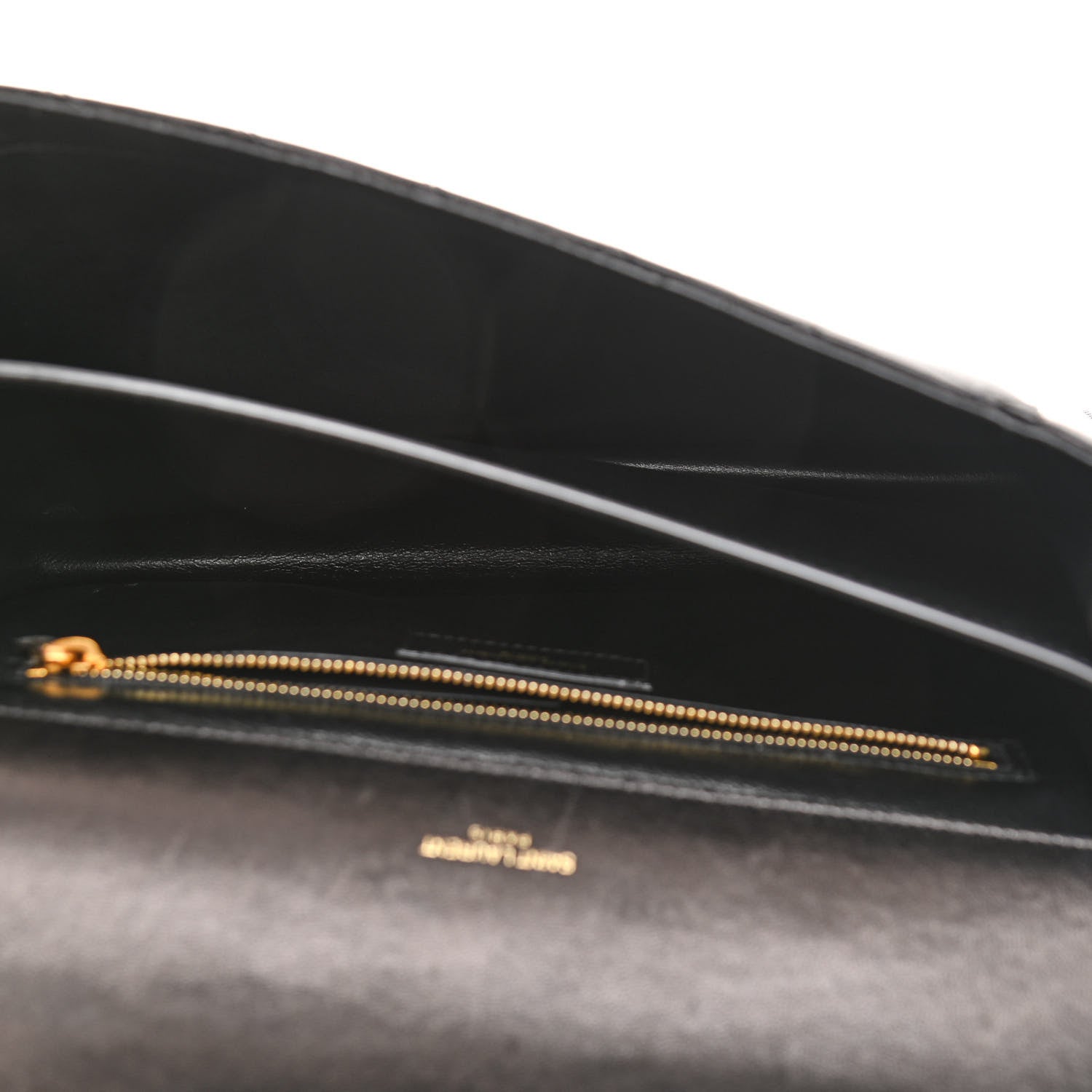 Saint Laurent Lambskin Quilted Mini Gaby Satchel Black 5 of 10