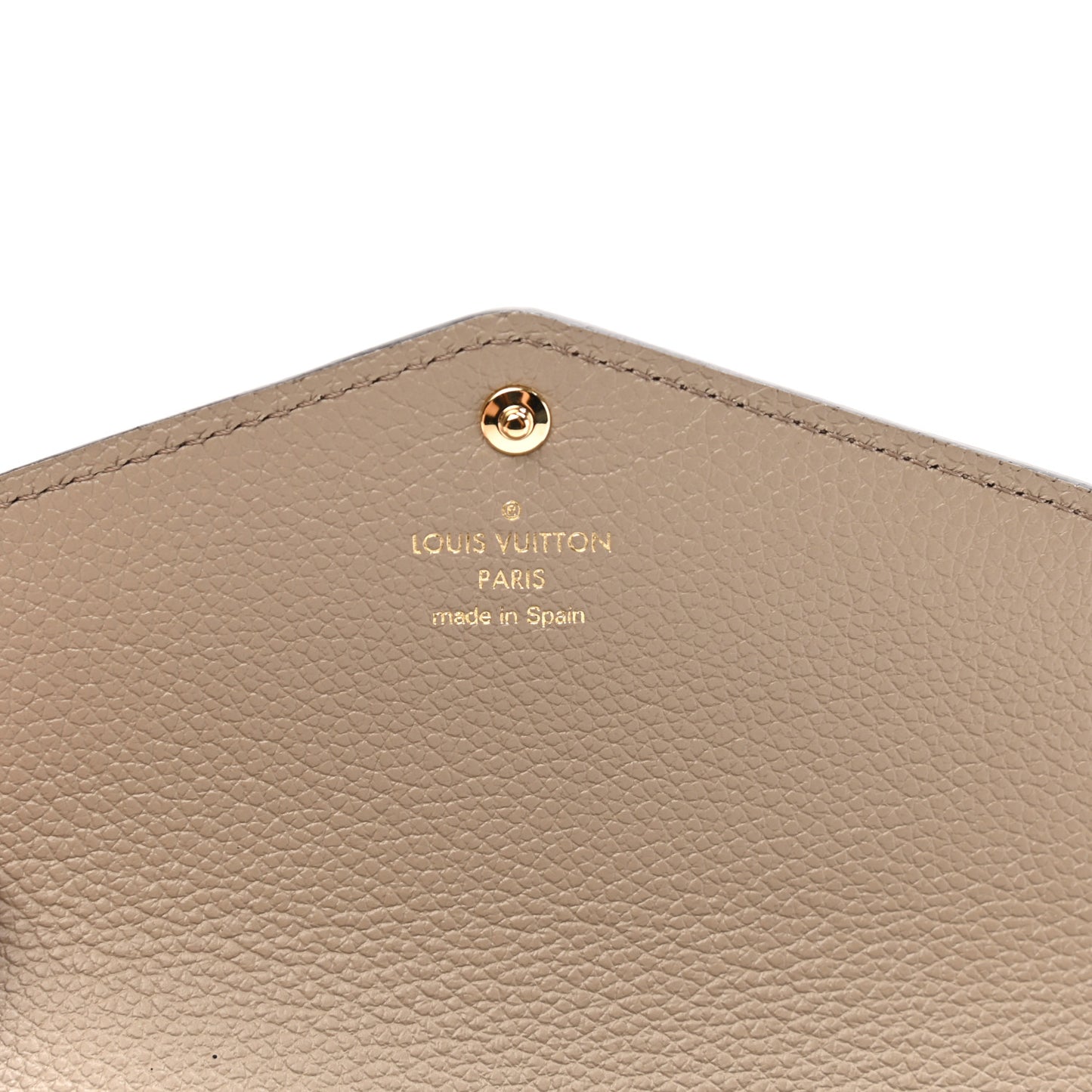 Empreinte Monogram Giant Sarah Wallet Tourterelle Creme