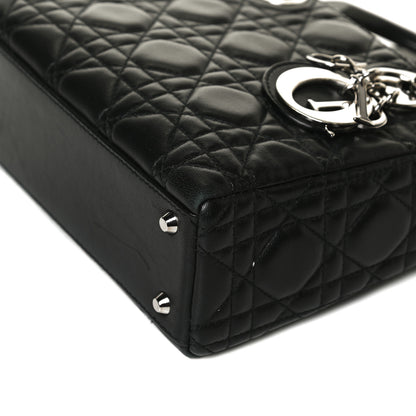 Christian Dior Lambskin Cannage Mini Lady Dior Black 11 of 15