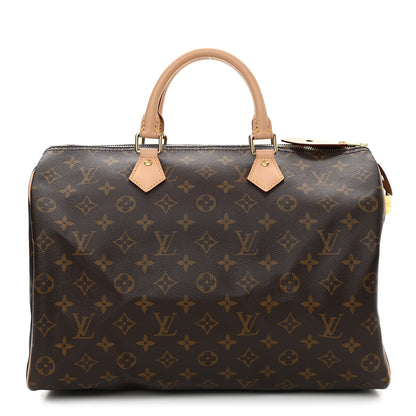 Louis Vuitton Monogram Speedy 35 1 of 12