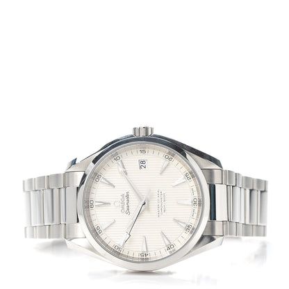 Omega Stainless Steel 41mm Seamaster Aqua Terra Master Co-Axial Automatic Watch White 231.10.42.21.02.003 2 of 5