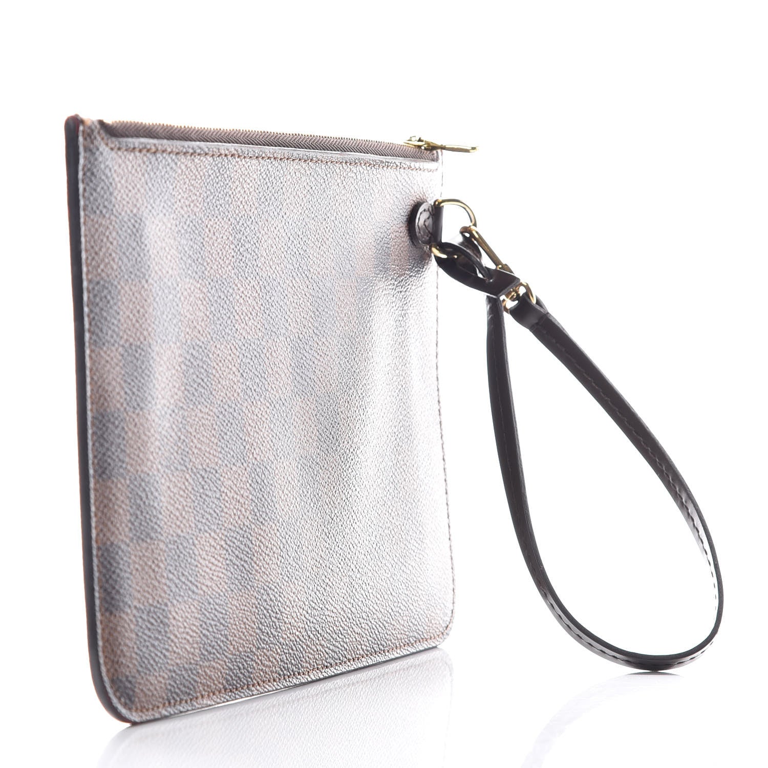 Louis Vuitton Damier Ebene Neverfull MM GM Pochette 3 of 11