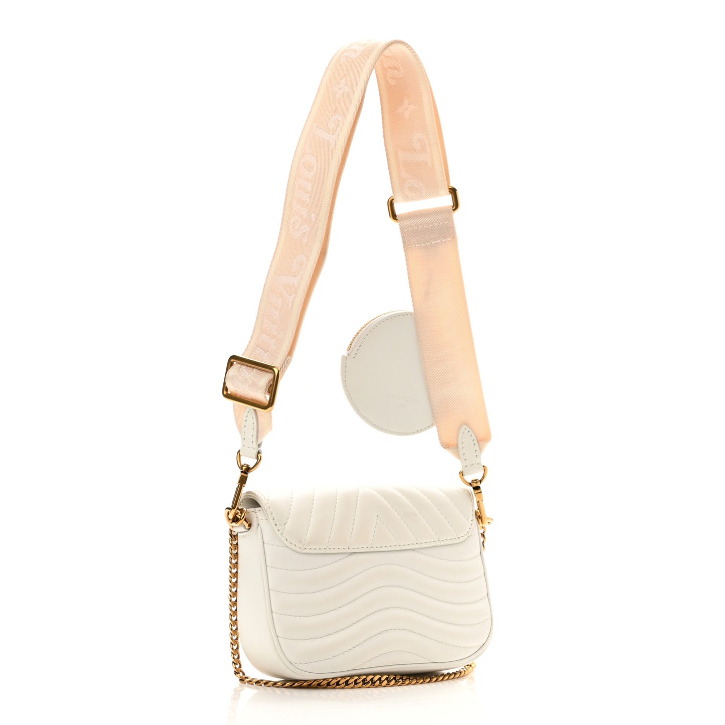 Calfskin New Wave Multi Pochette Snow