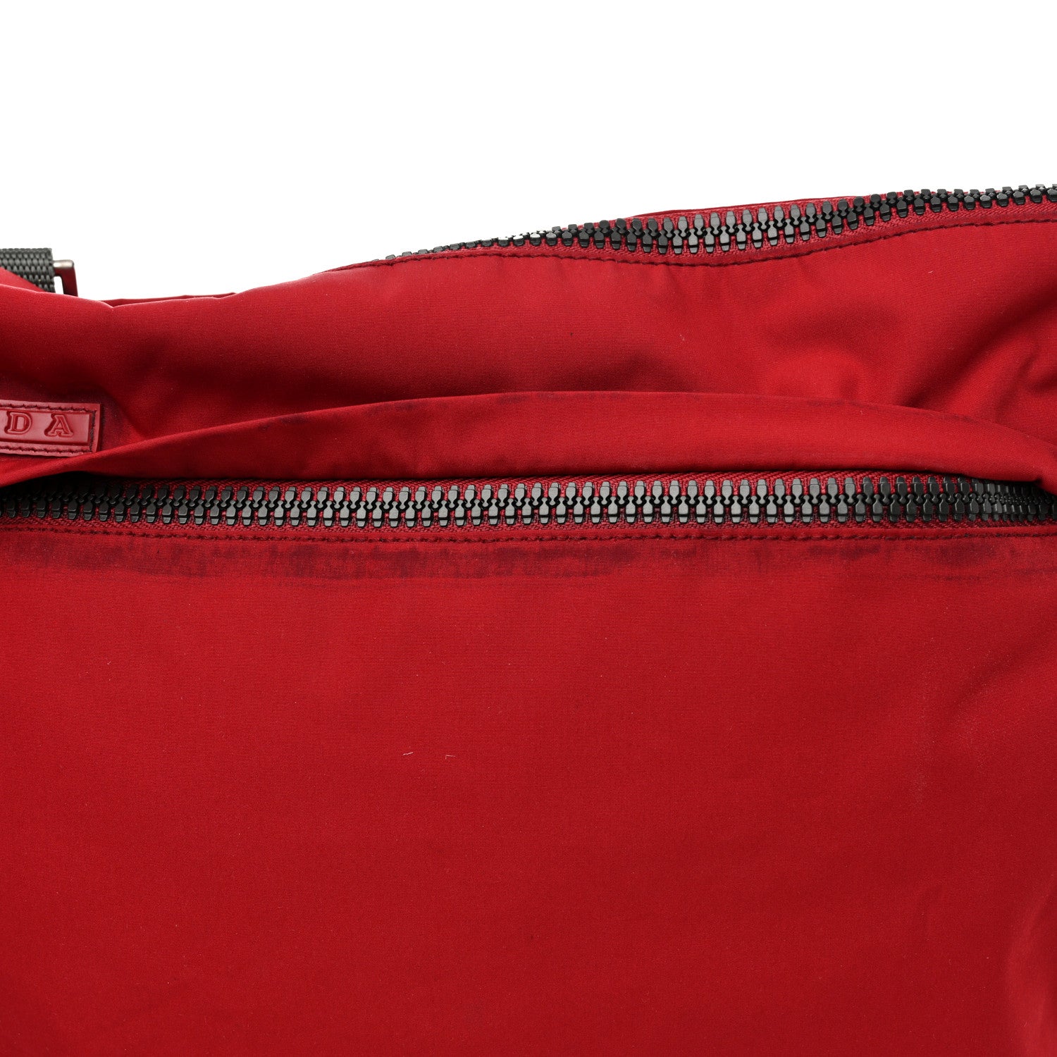 Prada Nylon Vela Sport Messenger Bag Scarlatto 12 of 16