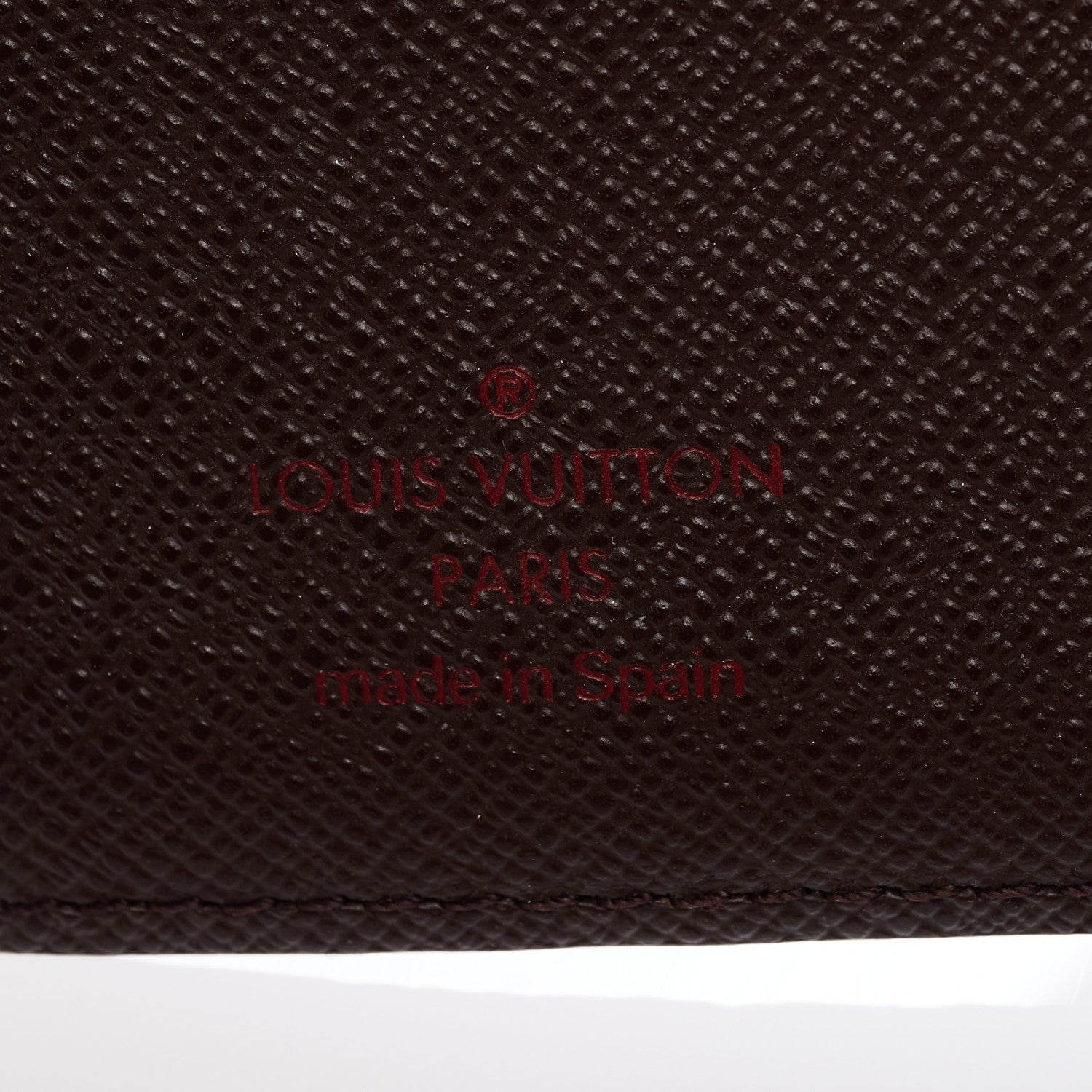 Louis Vuitton Damier Ebene Small Ring Agenda Cover 6 of 6