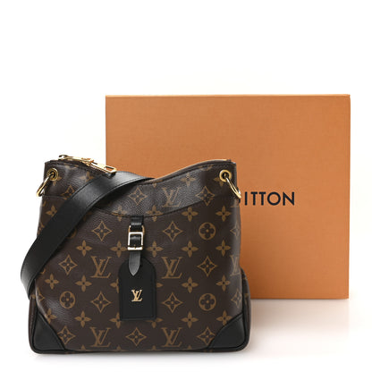 Louis Vuitton Monogram Odeon PM Black 10 of 10