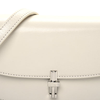 The Row Smooth Calfskin The Sofia E/W Crossbody Ivory 7 of 10