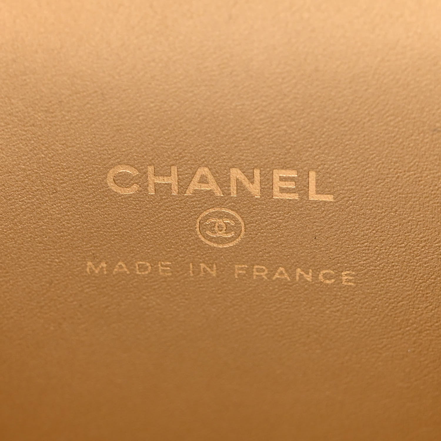 Chanel Lambskin Quilted Pearl Crush Mini Vanity Case With Chain Light Blue 6 of 11