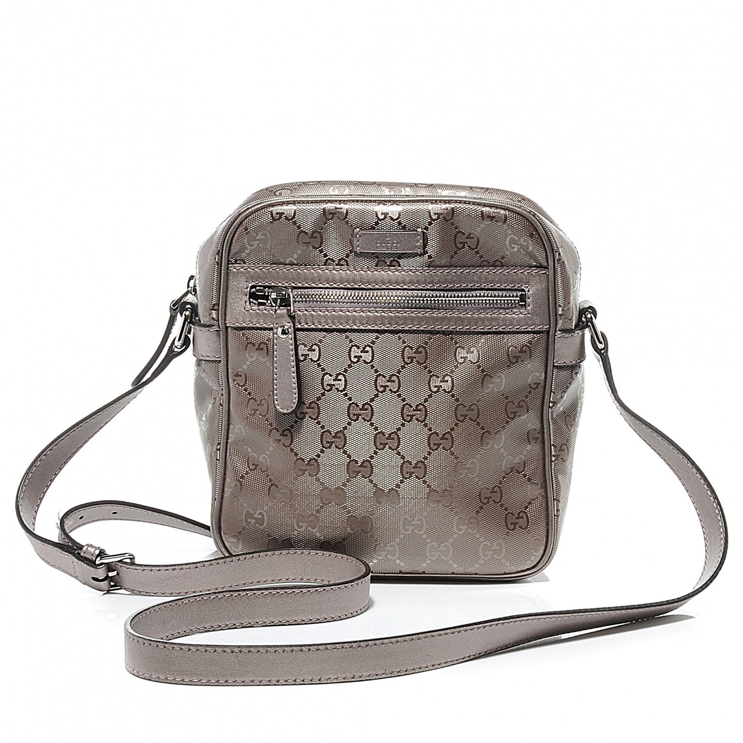 Gucci Imprime Monogram Shoulder Bag Champagne 1 of 8