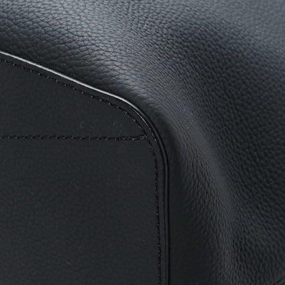 Louis Vuitton Calfskin Aerogram Lockit Tote Black 7 of 10