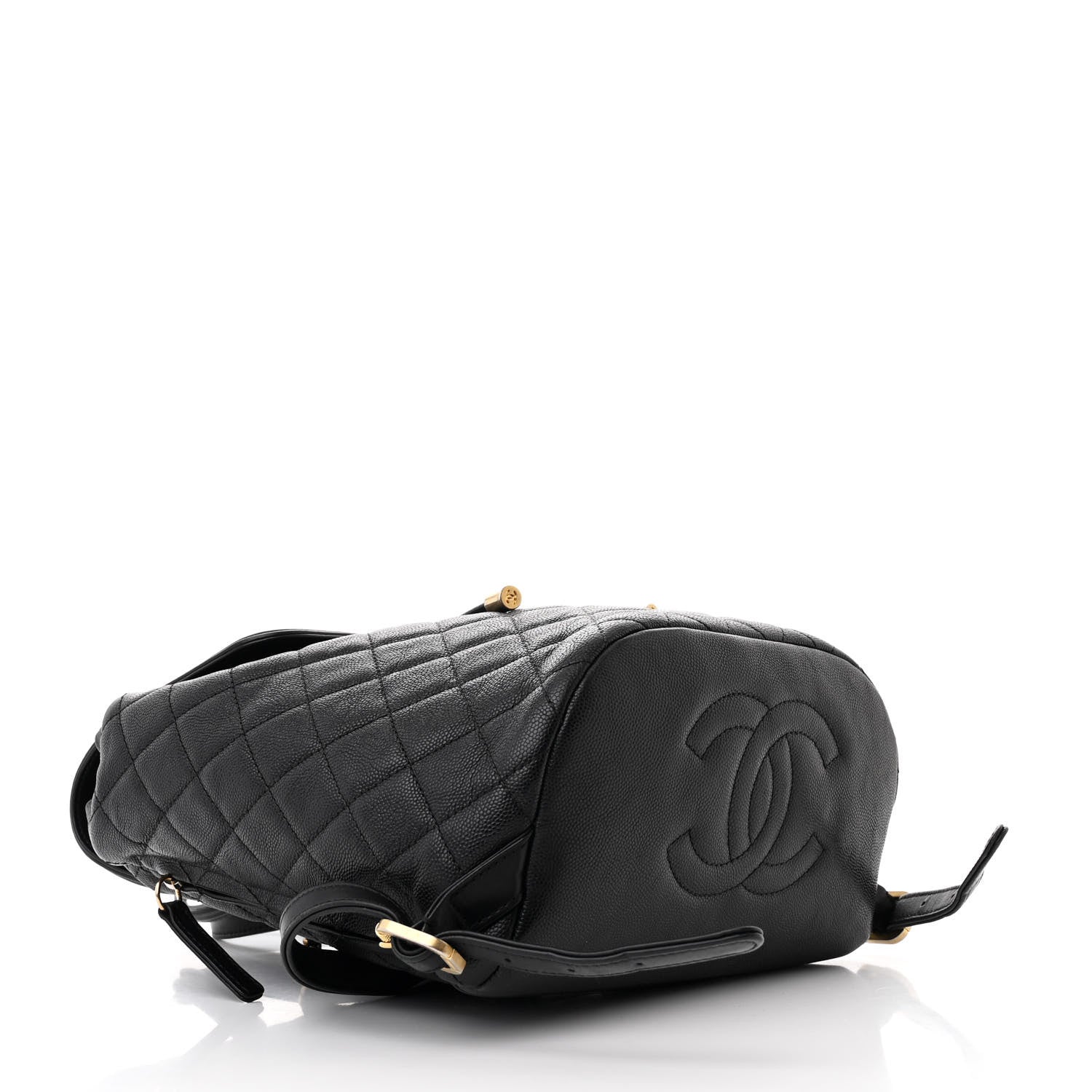 Chanel Caviar Quilted Filigree Backpack Black 4 of 12