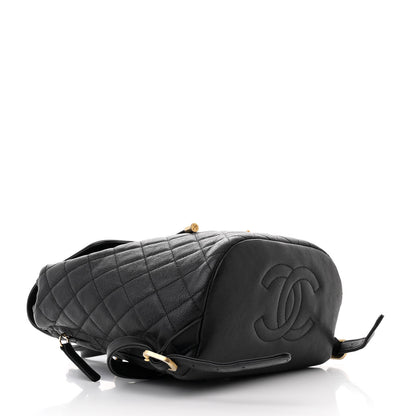 Chanel Caviar Quilted Filigree Backpack Black 4 of 12