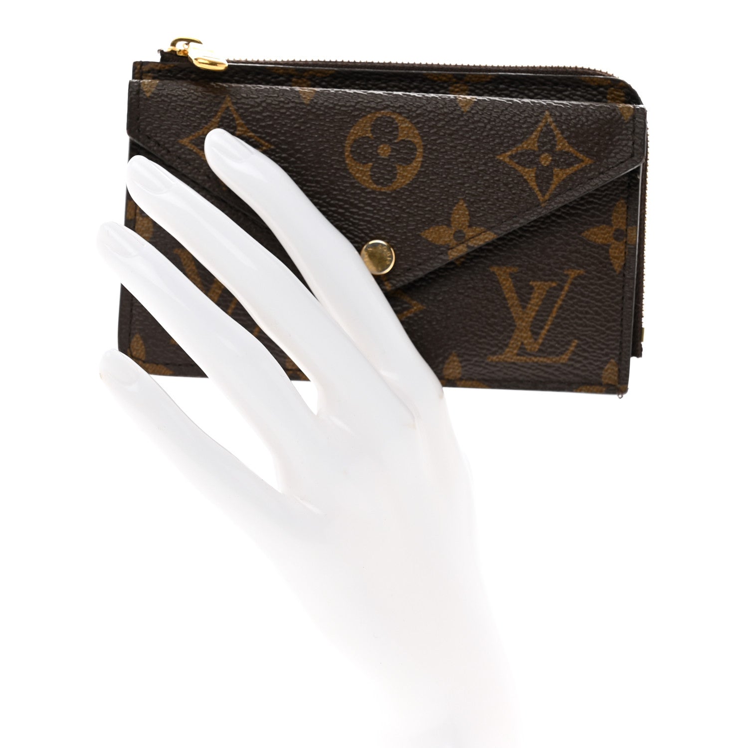 Louis Vuitton Monogram Recto Verso Card Holder Black 2 of 7