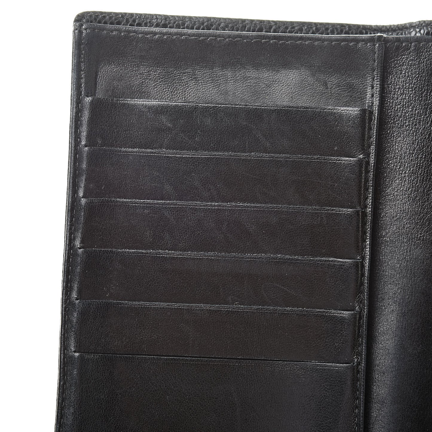 Caviar Timeless CC French Wallet Black