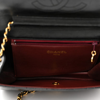 Chanel Lambskin Quilted Small Single Flap Bag Black 4 of 9