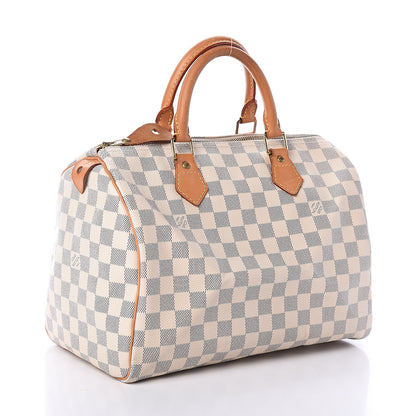 Louis Vuitton Damier Azur Speedy 30 2 of 9