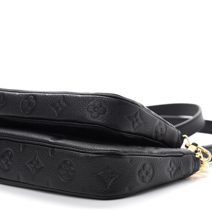 Louis Vuitton Empreinte Monogram Giant Multi Pochette Accessories Black 8 of 8