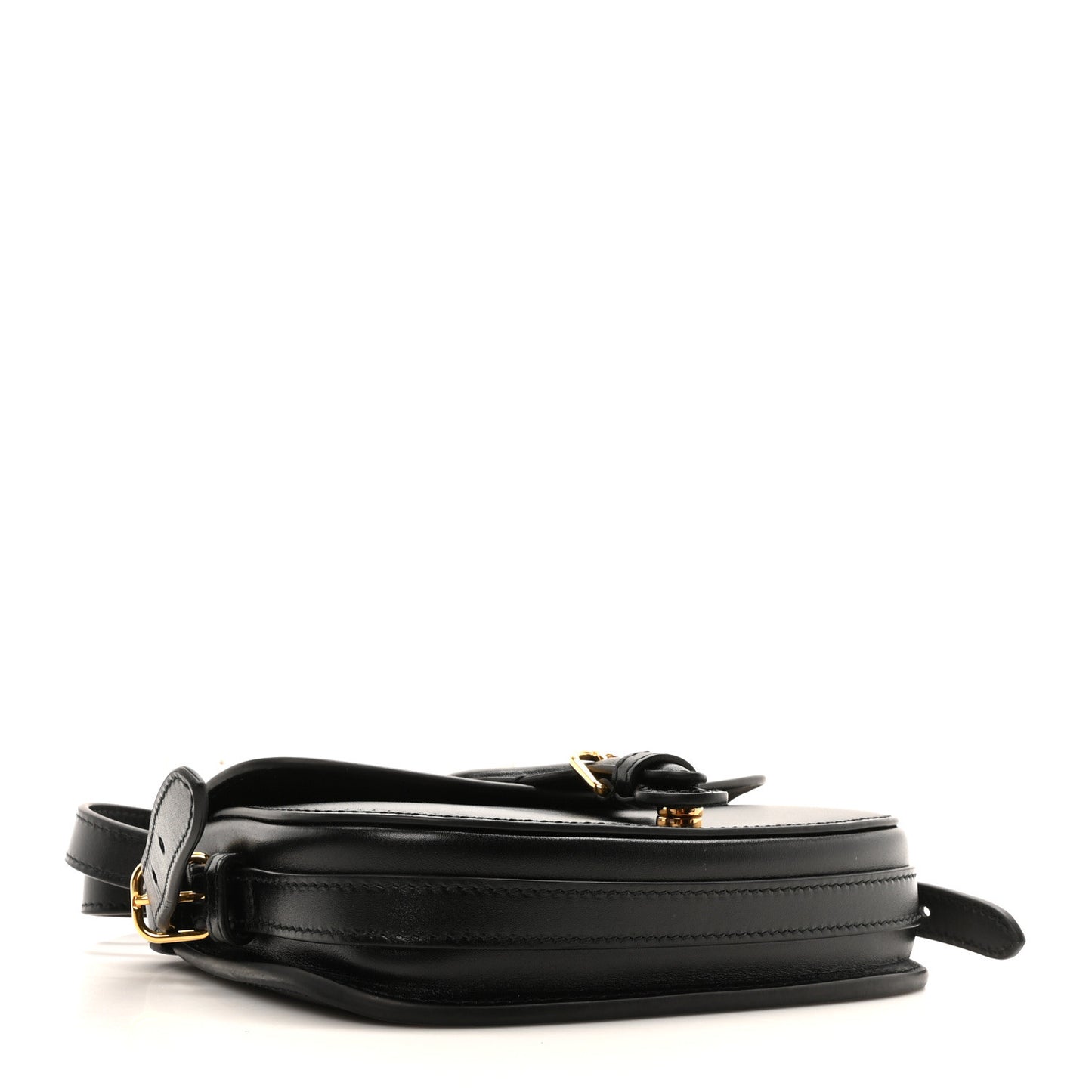Box Calfskin Mini Bobby Bag Black