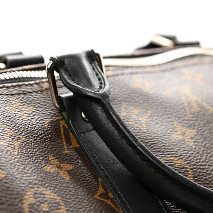 Louis Vuitton Monogram Macassar Keepall Bandouliere 55 11 of 11