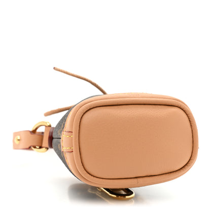 Louis Vuitton Monogram Micro Noe Bag Charm Key Ring 3 of 8