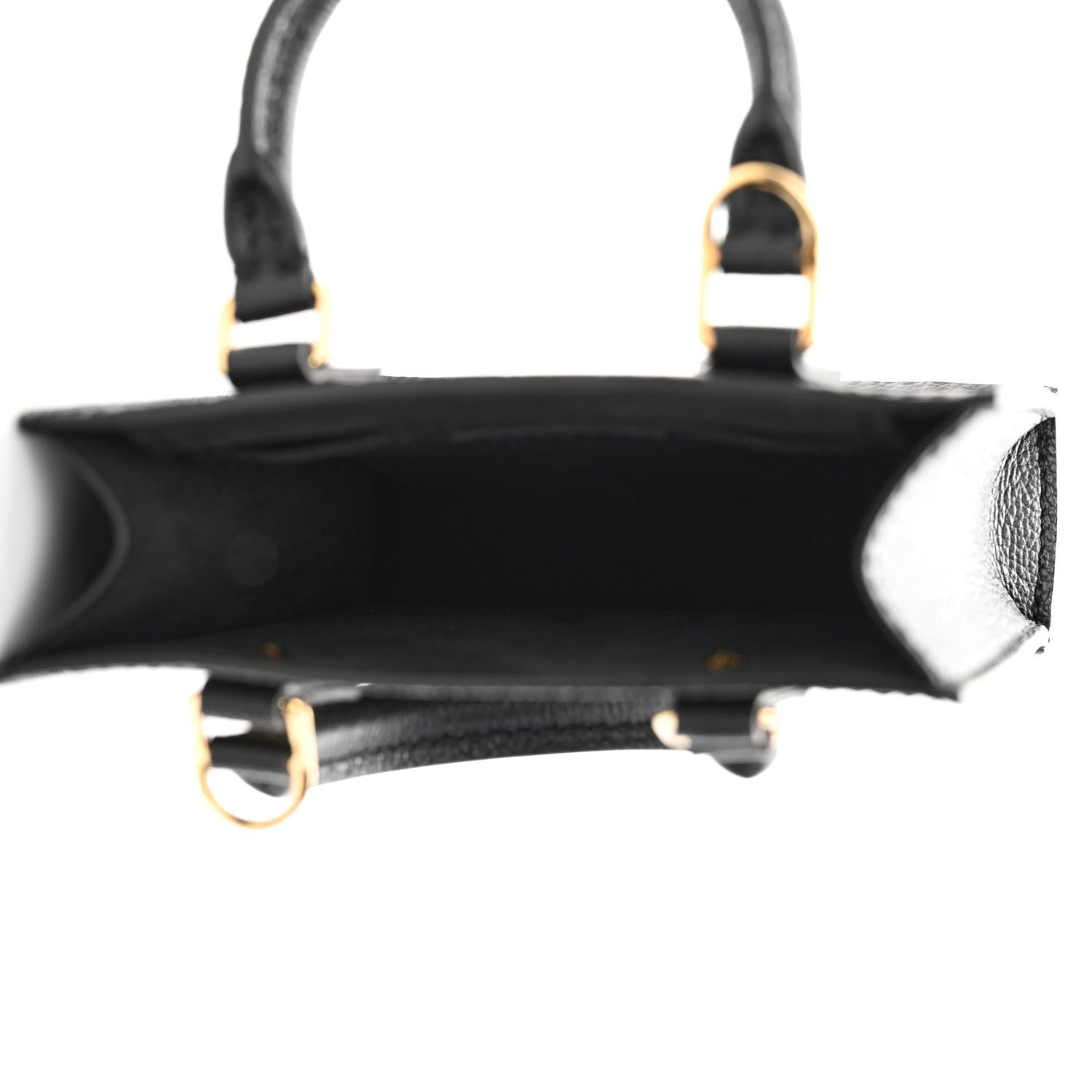 Louis Vuitton Empreinte Monogram Giant Petit Sac Plat Black Beige 5 of 9