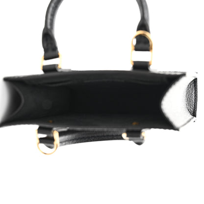 Louis Vuitton Empreinte Monogram Giant Petit Sac Plat Black Beige 5 of 9