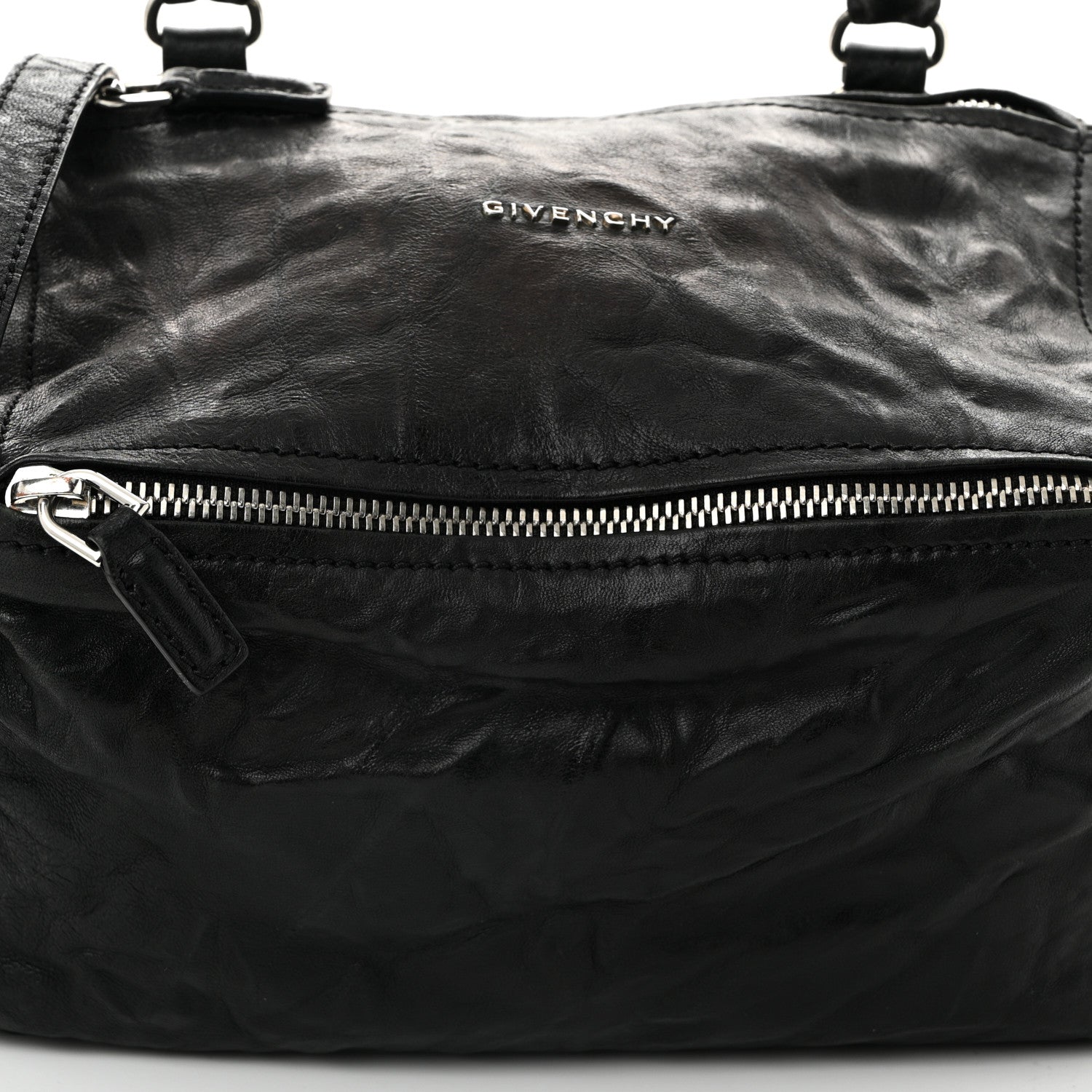 Givenchy Tumbled Sheepskin Small Pandora Black 8 of 10