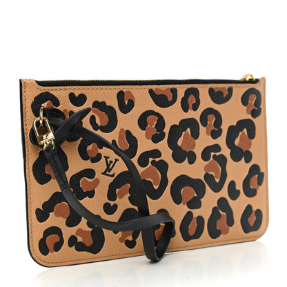 Louis Vuitton Empreinte Monogram Giant Wild At Heart Neverfull MM Pochette 3 of 6