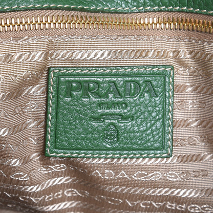 Prada Jacquard Logo Tote Corda Larice 7 of 9