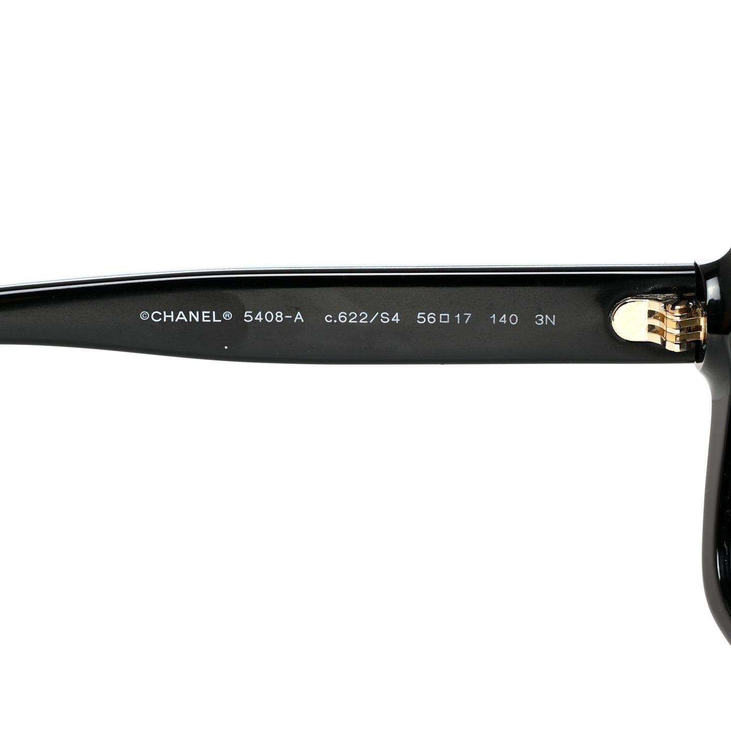 Acetate Square Sunglasses 5408-A Black