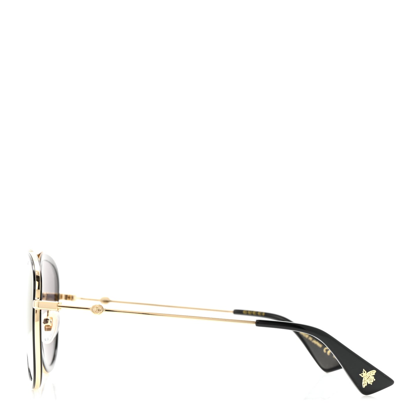 Metal Aviator Sunglasses GG0062S Black