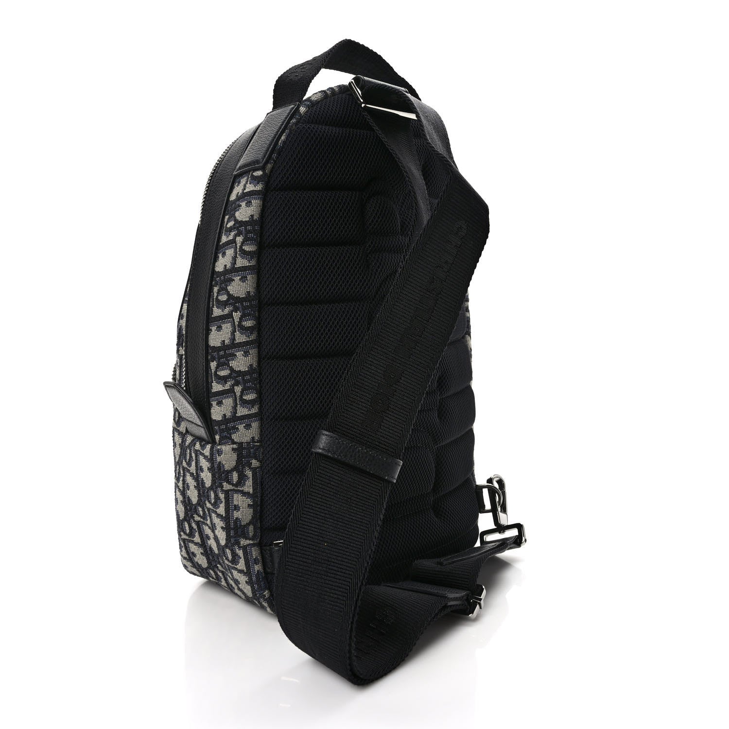 Christian Dior Oblique Mini Rider Backpack Black 3 of 9