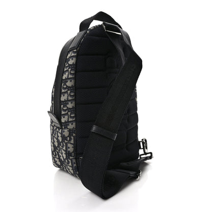 Christian Dior Oblique Mini Rider Backpack Black 3 of 9