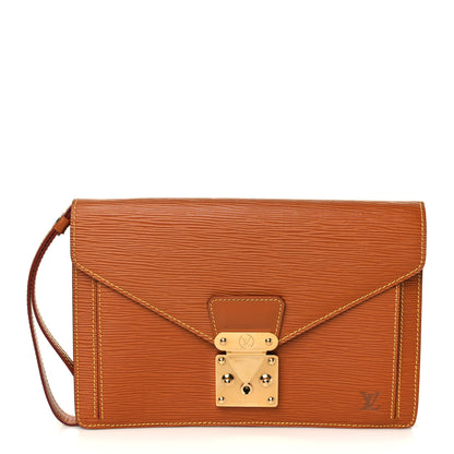 Louis Vuitton Epi Pochette Sellier Dragonne Cipango 1 of 6