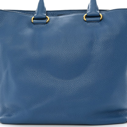 Prada Vitello Daino Shopping Tote Inchiostro 11 of 15