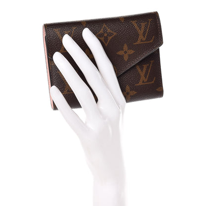 Louis Vuitton Monogram Victorine Wallet Rose Ballerine 2 of 9