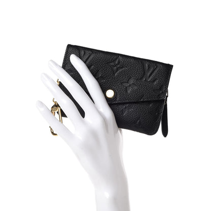 Louis Vuitton Empreinte Key Pouch Black 2 of 9