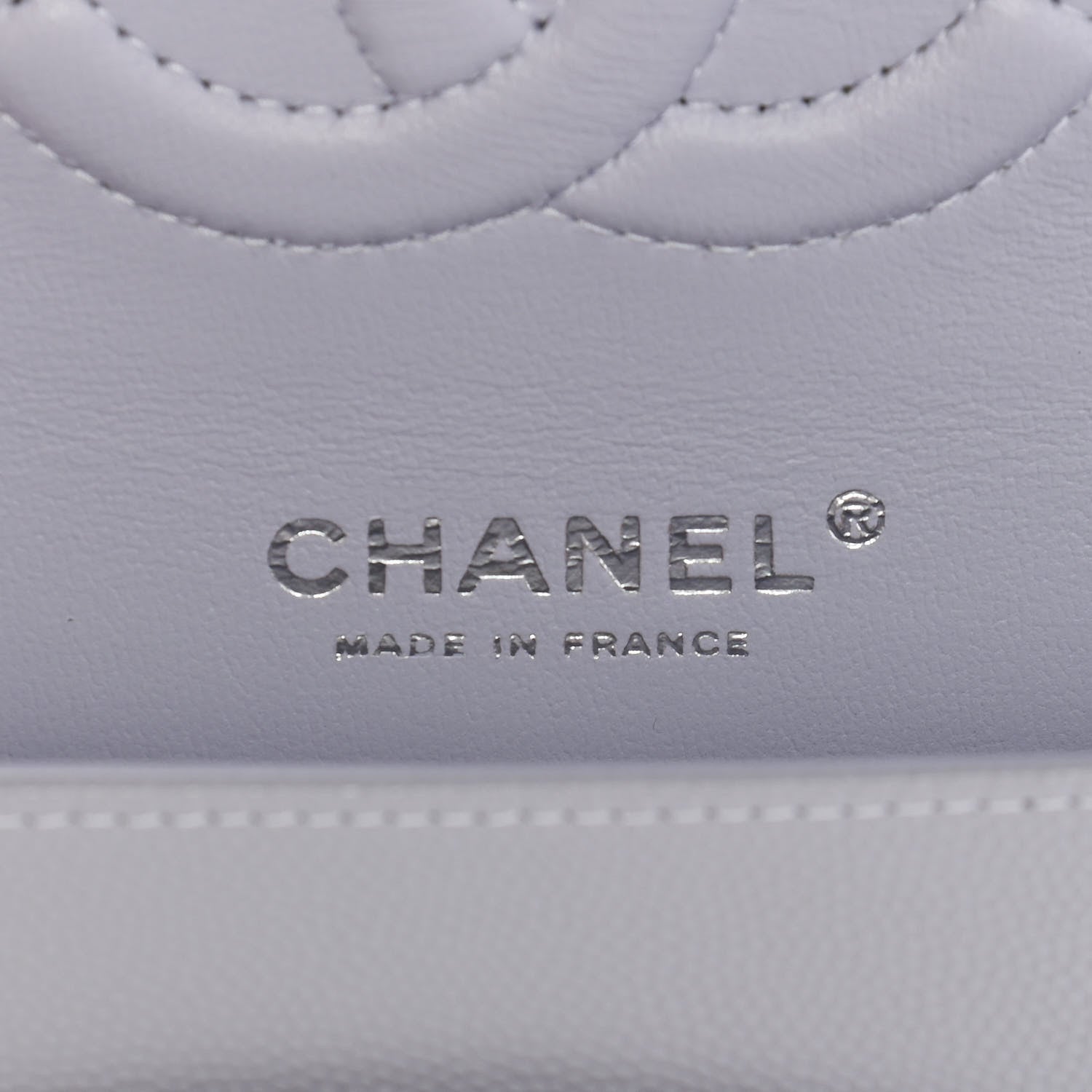 Chanel Caviar Quilted Medium Double Flap Light Purple 6 of 9