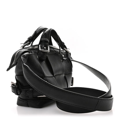 Bottega Veneta Grained Calfskin Arco Tool Tote Black 3 of 10