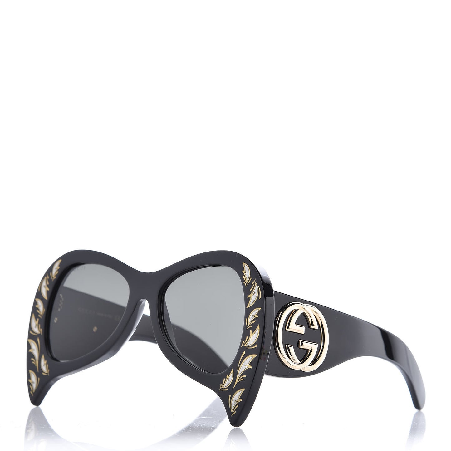 Pearl Oversized Sunglasses GG0143S Black