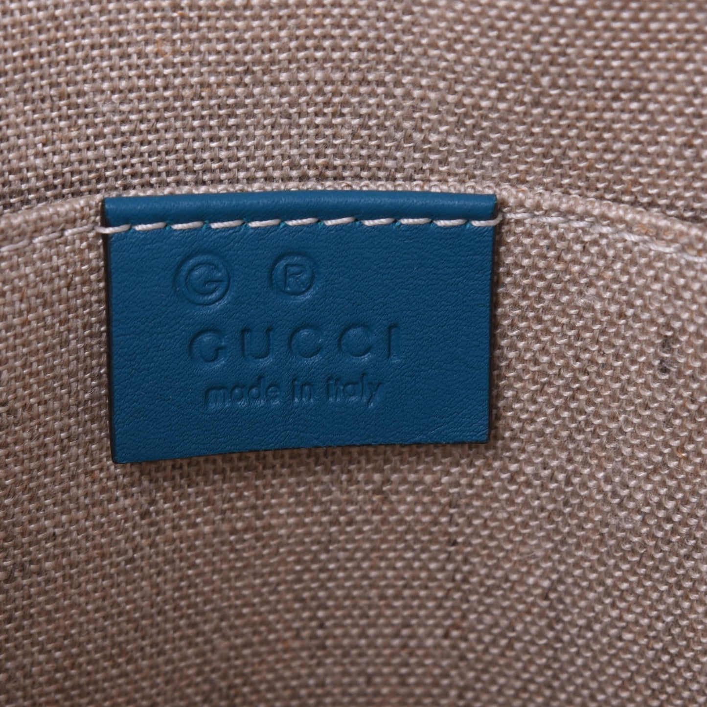 Microguccissima Mini Dome Bag Deep Cobalt