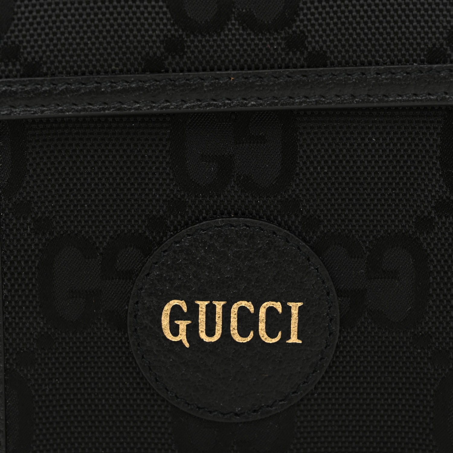 Gucci Econyl Nylon Monogram Off The Grid Crossbody Bag Black 8 of 11
