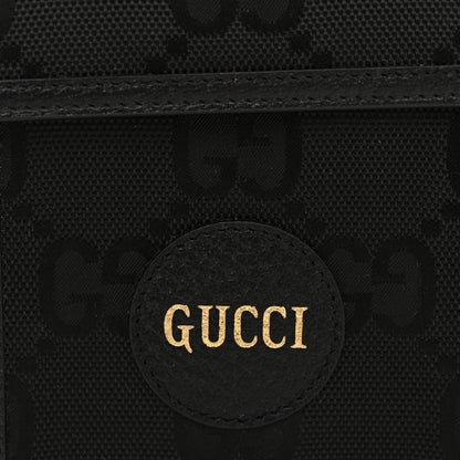Gucci Econyl Nylon Monogram Off The Grid Crossbody Bag Black 8 of 11