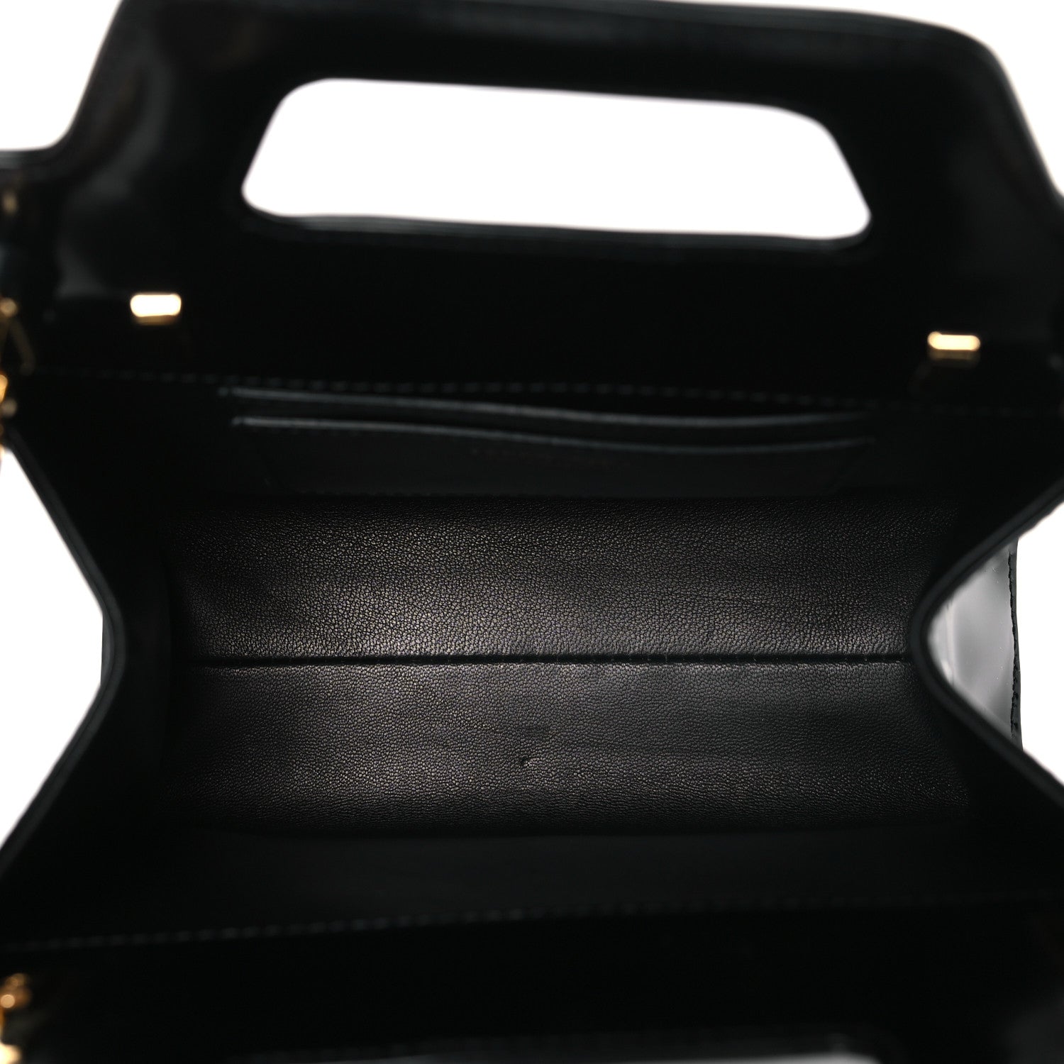 Salvatore Ferragamo Brushed Calfskin Mini Wanda Top Handle Bag Black 5 of 8