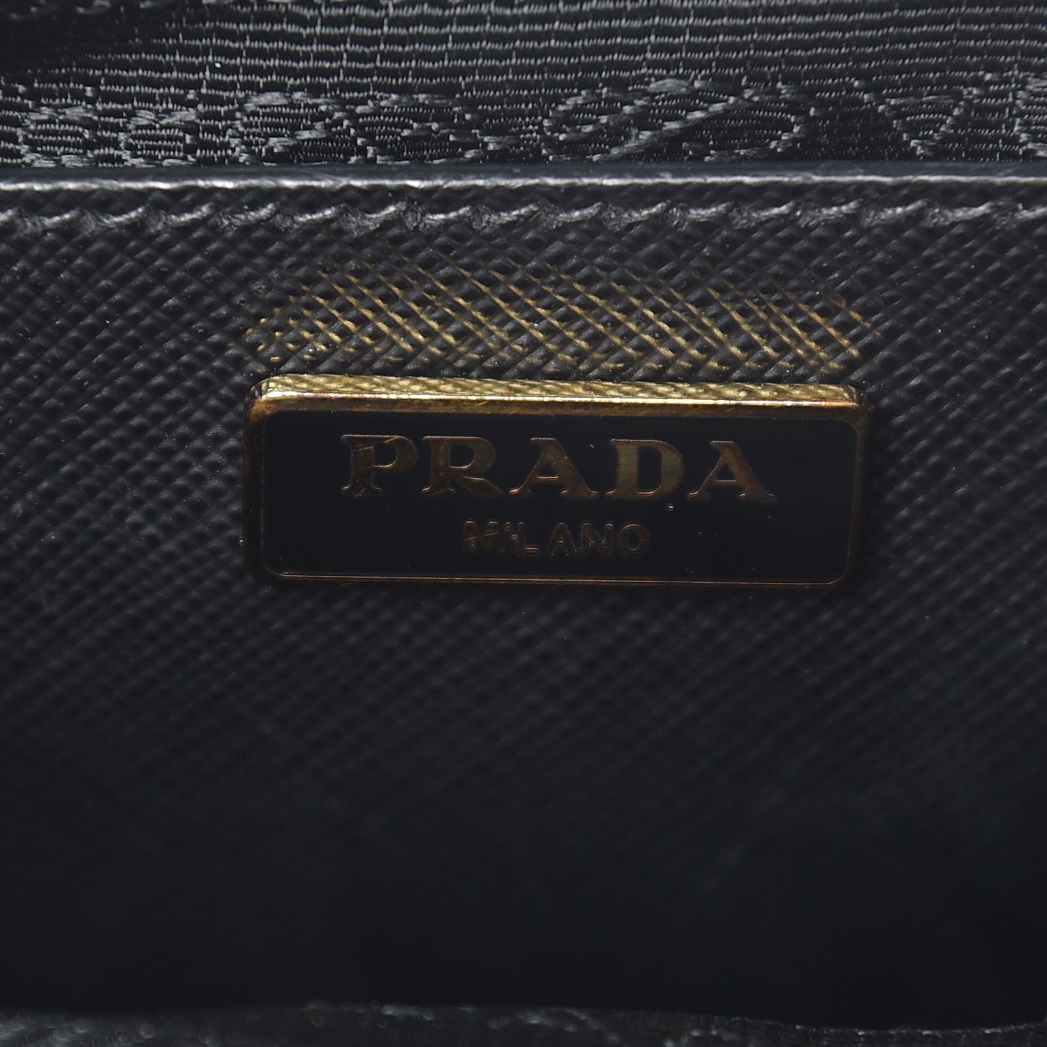 Prada Saffiano Micro Galleria Double Zip Tote Nero Black 6 of 9