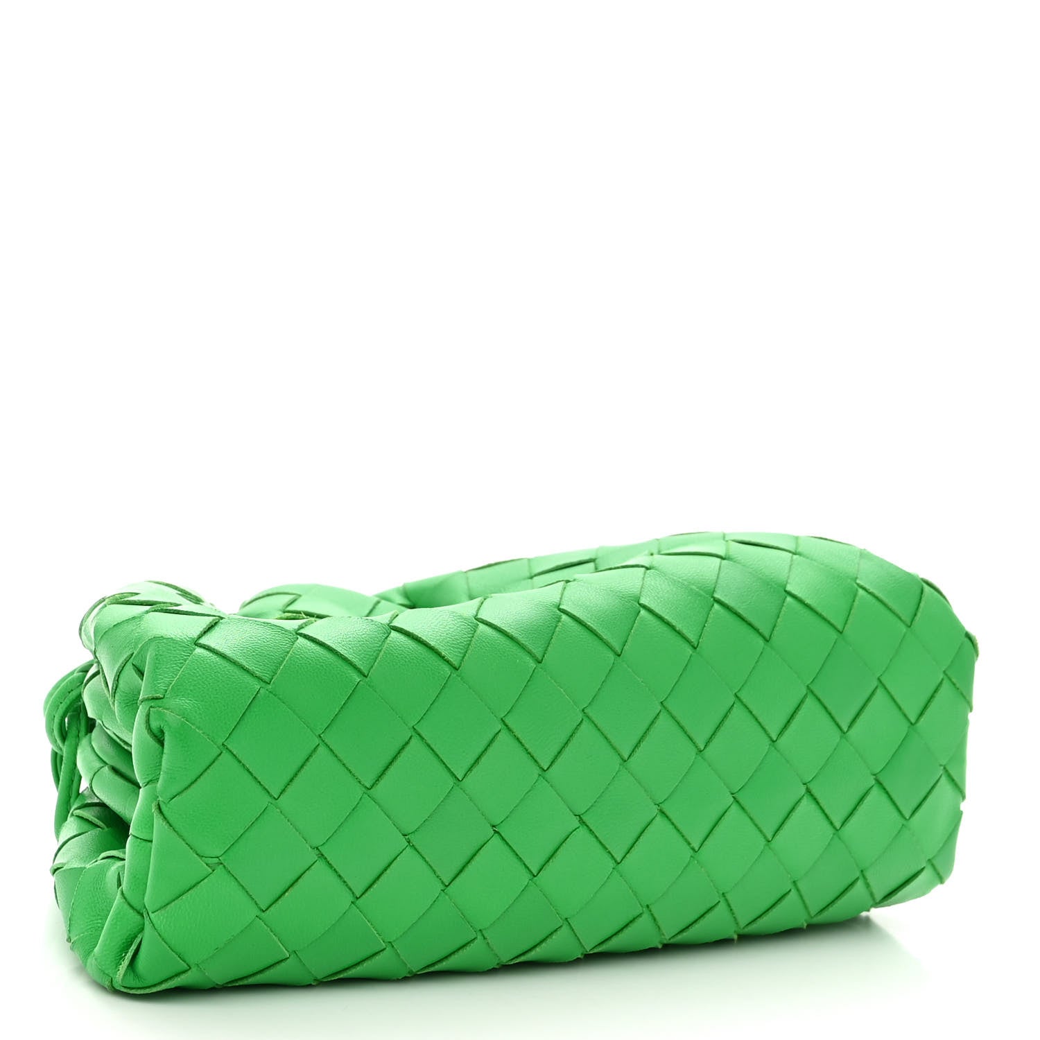 Bottega Veneta Nappa Intrecciato The Mini Pouch Clutch Parakeet 4 of 10