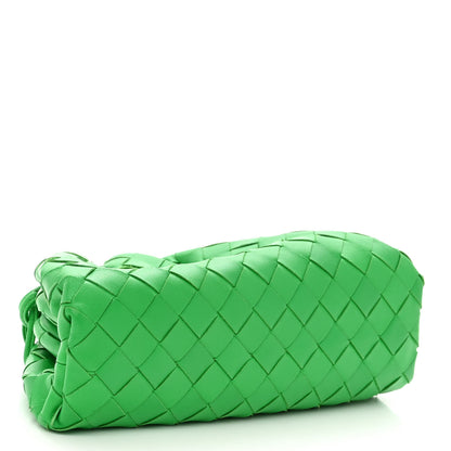 Bottega Veneta Nappa Intrecciato The Mini Pouch Clutch Parakeet 4 of 10
