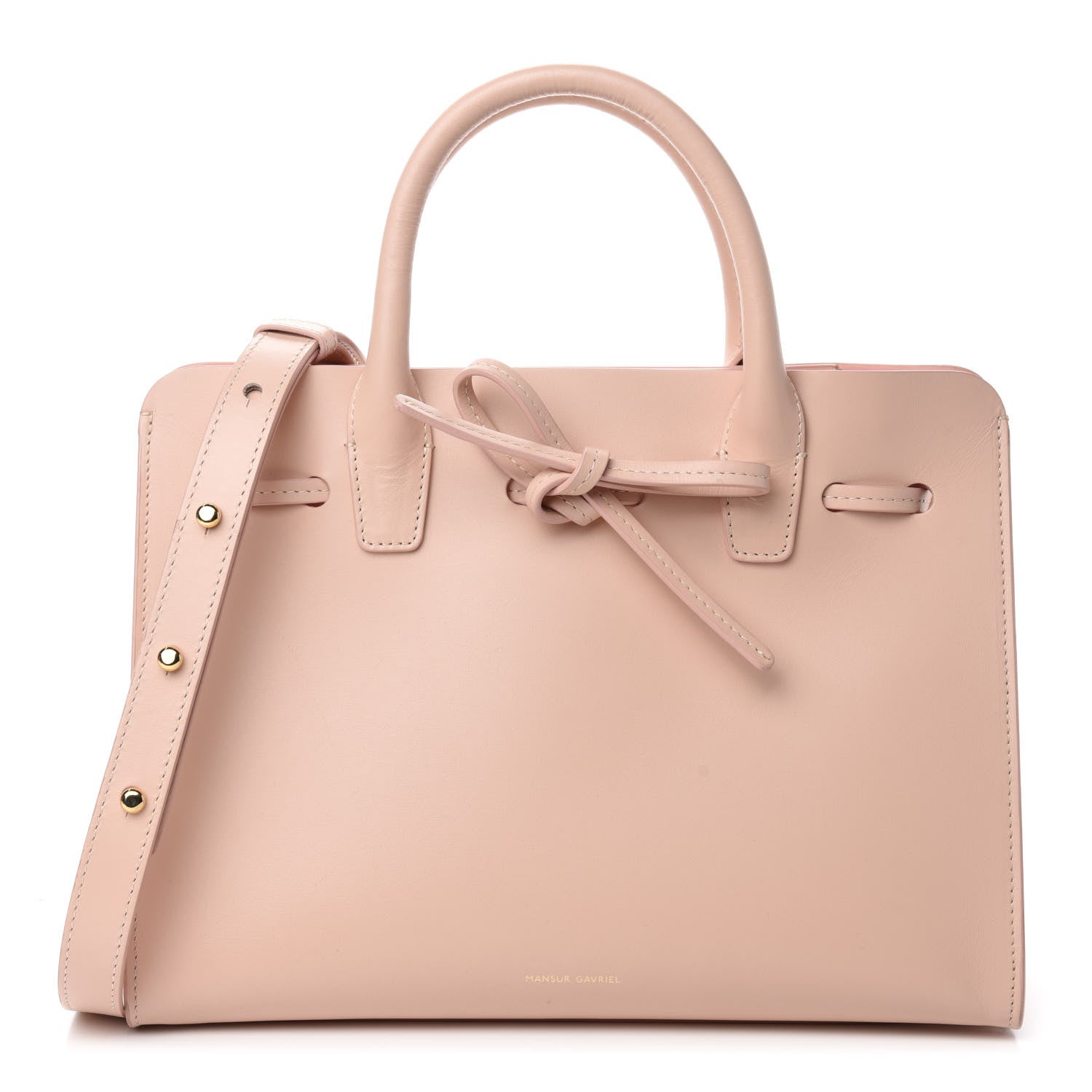 Mansur Gavriel Calfskin Mini Sun Bag Rosa 1 of 9